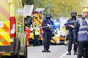 Al menos dos muertos por un ataque junto a una sinagoga de las afueras de Manchester