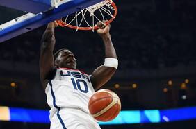 Mundial de Básquetbol: Estados Unidos cierra la primera ronda con puntaje perfecto y un paseo ante Jordania