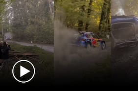 Graban accidente del padre de Max Verstappen en rally de Bélgica