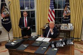 Dentro de la Oficina Oval de Trump: versión 2.0