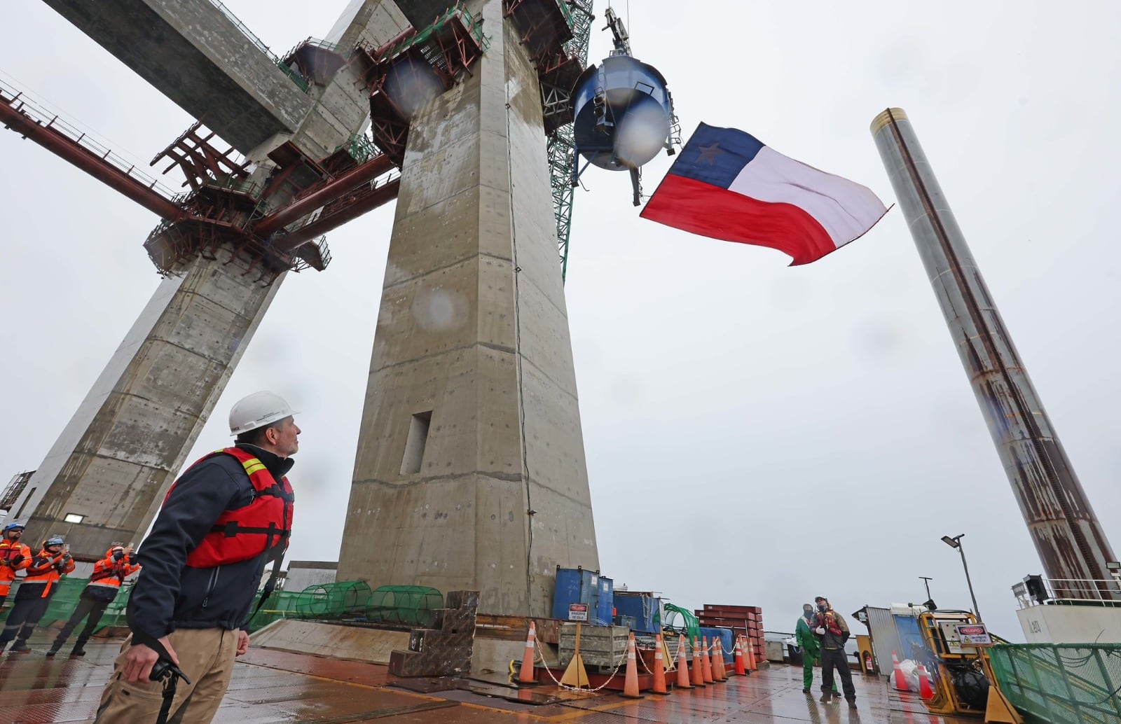 Puente Chacao alcanza un nuevo hito y se espera que esté operativo a finales de 2028