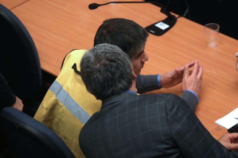 Audiencia de revision de prision preventiva de Manuel Monsalve 01/04/2025