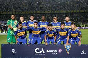 Carlos Palacios cumple como titular en la clasificación de Boca Juniors en la Copa Argentina