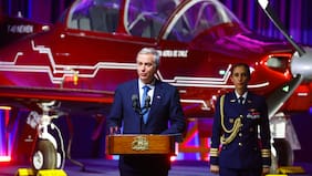 Presidente Kast presenta el T40-Newen, el nuevo avión de instrucción fabricado por Enaer
