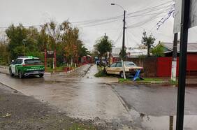 Dos detenidos tras persecución policial en Chillán: chocaron dos veces e intentaron atropellar a carabineros en su escape