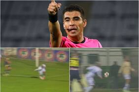 Arbitraje en crisis: la increíble mano que no se sancionó como penal en la Primera B