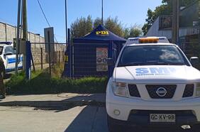 PDI investiga el homicidio de un hombre baleado en Talcahuano: el cuerpo fue encontrado en la vía pública