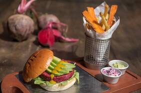 Para hamburgueseros vegetarianos