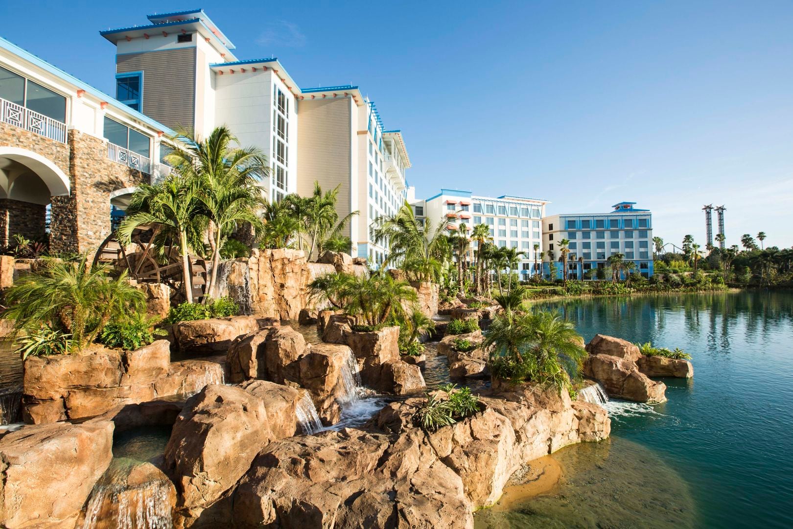 Inspiración en el Caribe y transporte a los parques temáticos: así es Loews Sapphire Falls Resort en Universal Orlando Resort