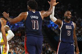 Estados Unidos destroza a Brasil y se mete en la semifinal del básquetbol masculino de París 2024