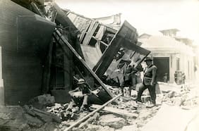 Revelan desconocidas fotos de un gran terremoto ocurrido en Chile hace un siglo
