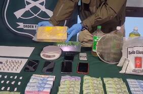 Desbaratan banda que contaba con laboratorio de drogas sintéticas en La Araucanía