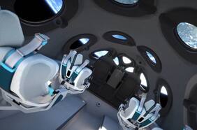 Así luce el “avión espacial” que realizará viajes turísticos al espacio exterior a fines de 2020