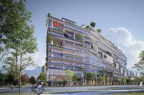 Santander y Territoria presentan a vecinos de Las Condes el proyecto del nuevo edificio corporativo del banco de capitales españoles