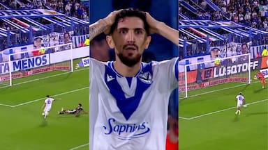 Diego Valdés, contra la pared: los insólitos fallos de Vélez Sarsfield que tienen al chileno como protagonista