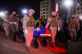 Ejército inicia proceso para trasladar restos de Soldado Desconocido a mausoleo institucional en el Cementerio General