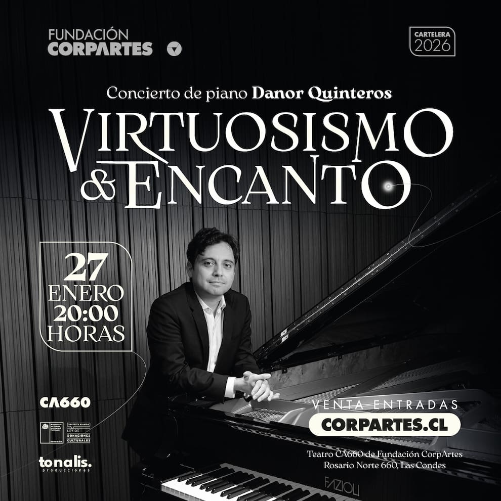 El virtuoso del piano Danor Quinteros llega a Teatro CA660 - La Tercera
