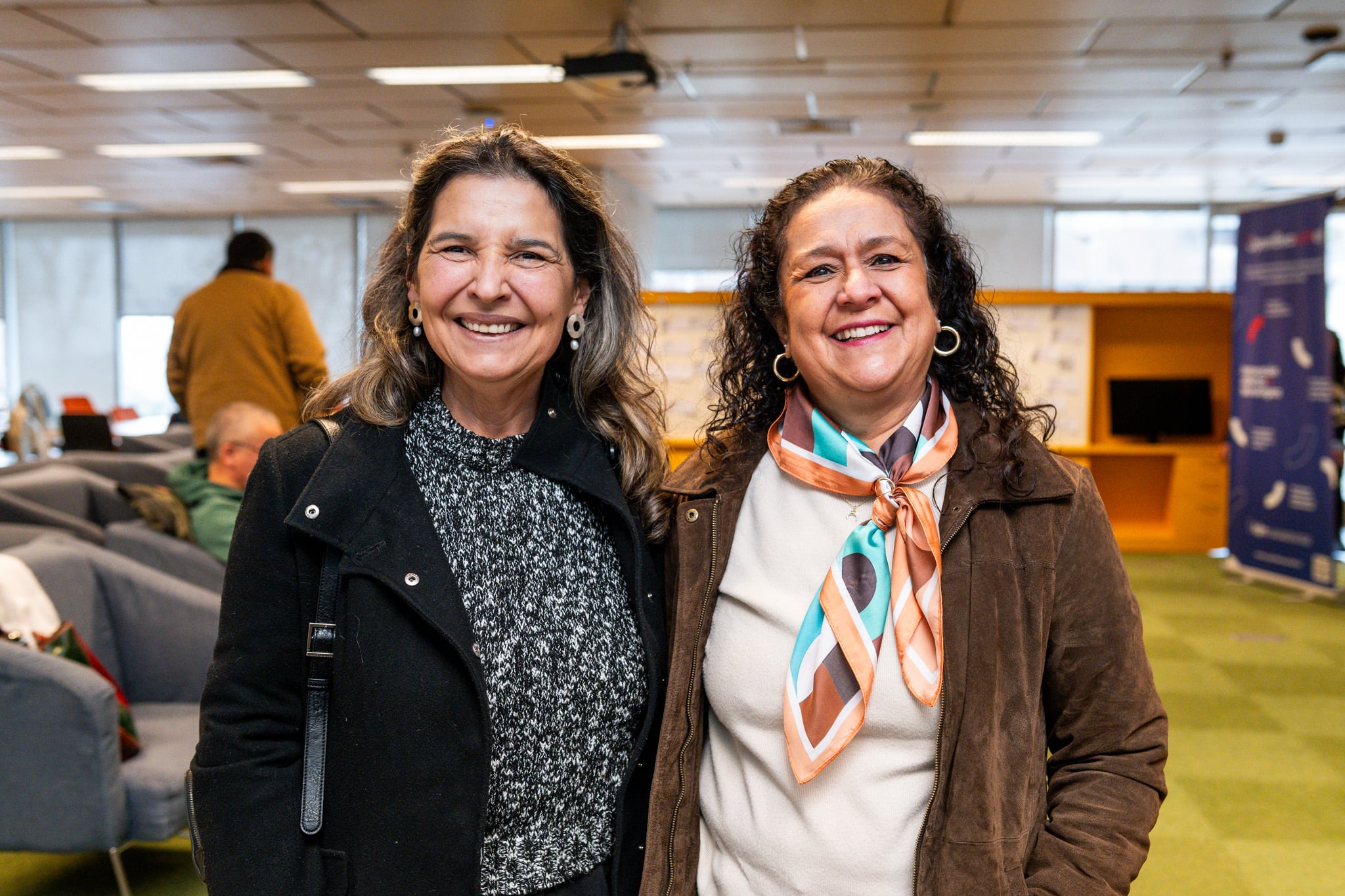 Claudia Trejo y Sabina Macaya, ambas exalumnas del programa.