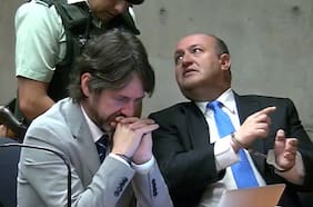 El momento en que exfiscal Manuel Guerra es esposado para ser trasladado a Capitan Yáber