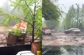 Minuto a minuto: sigue el avance de aluvión provocado por las lluvias en Las Condes