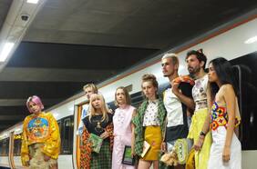 Performance de Tilde Snyder en Fashion Week de Londres