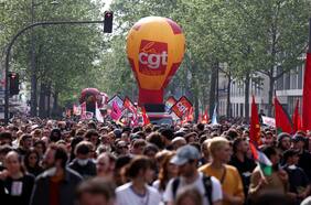 Jornadas del 1 de Mayo en el mundo: trabajadores demandan mayores derechos laborales y aumentos salariales