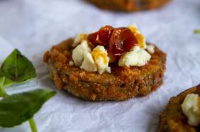 Cómo hacer escalopas o milanesas de berenjenas