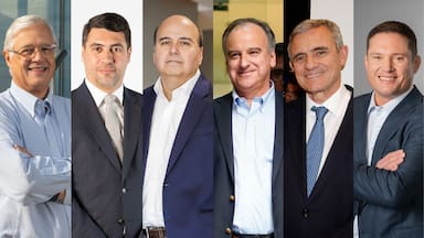 Los seis CEO de empresas en Chile que destaca el ranking Extel 2026 a nivel latinoamericano