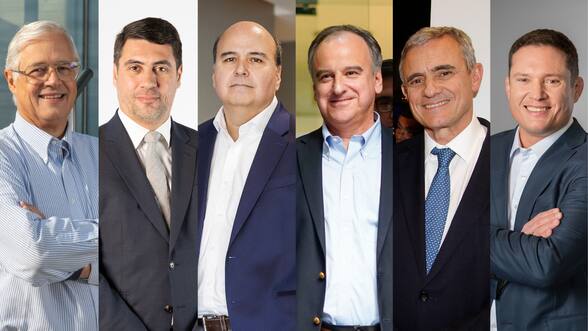 Los seis CEO de empresas en Chile que destaca el ranking Extel 2026 a nivel latinoamericano