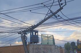 CGE reporta más de 2.600 postes chocados en los primeros nueve meses que han afectado a 1,73 millones de clientes