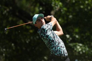Joaquín Niemann tiene un irregular debut en el Masters de Augusta