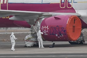 Antes rayó vagón de Metrotren: grafitero detenido por vandalizar avión queda con arresto domiciliario nocturno