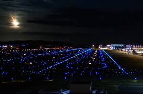 Enorme bola de fuego iluminó por varios segundos los cielos de Japón