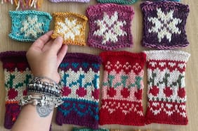 Tips de Jandi Gardiazabal para atreverse a tejer jacquard