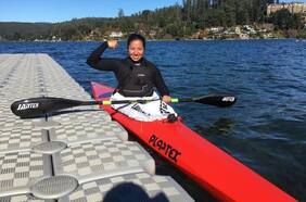 Katherinne Wollermann: la canoísta paralímpica que navega por aguas benditas