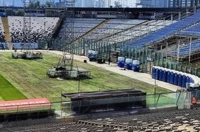 Alarma en el Monumental: conciertos dejan la cancha en mal estado para el partido que los puede acercar al título