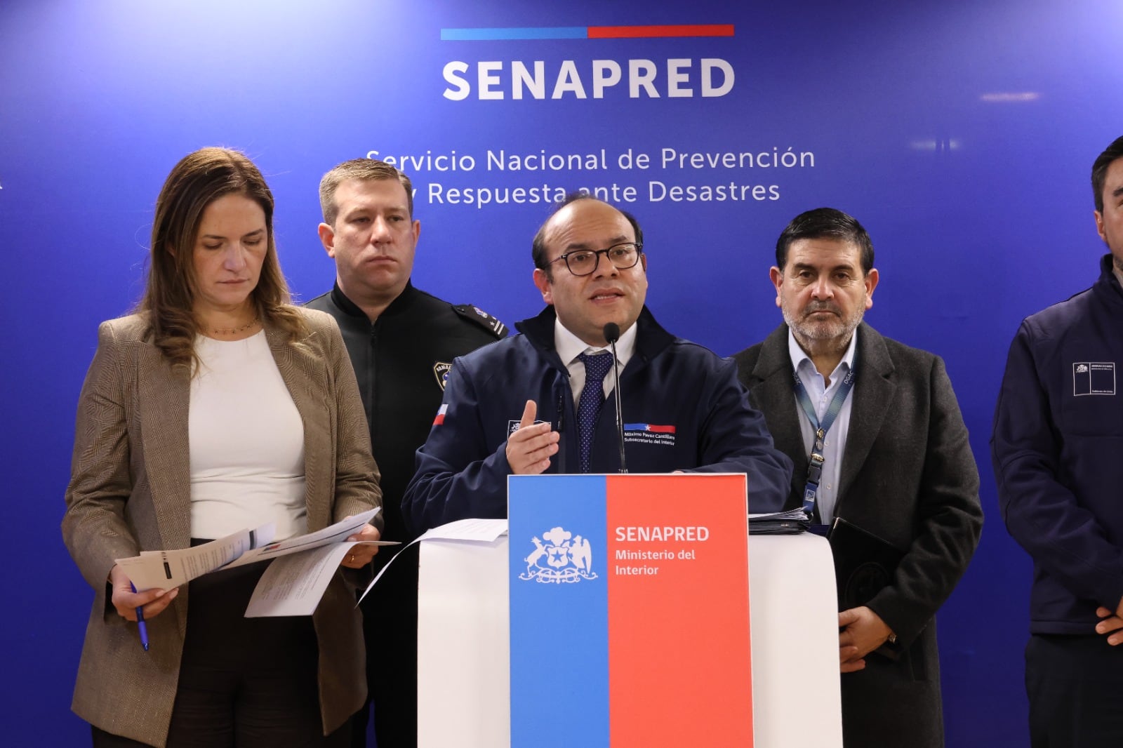 Gobierno extiende alarma meteorológica a O’Higgins y llama a evitar desplazamientos por sistema frontal
