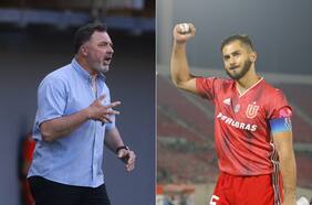 El esperado reencuentro entre Johnny Herrera y Hernán Caputto