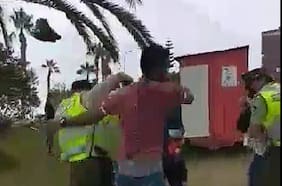 Detienen a cuatro extranjeros por agresión a carabineros en playa Cavancha