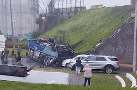 Tragedia en Chiguayante: al menos tres muertos y una decena de heridos tras desbarrancamiento de taxibús
