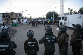 Amplio despliegue policial y municipal en La Florida para el desalojo de la toma Dignidad: hay dos detenidos