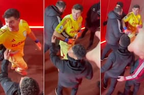 El tenso cruce entre el Dibu Martínez e hinchas de Arsenal tras el triunfo por goleada de los Gunners