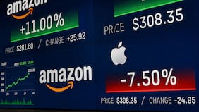 Amazon y Apple son el doble opuesto en Wall Street tras la presentación de sus resultados