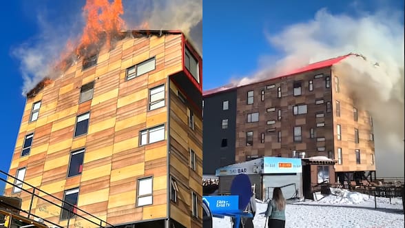 Confirman que 150 personas fueron evacuadas de hotel Alto Nevados tras voraz incendio que destruyó parte del complejo turístico