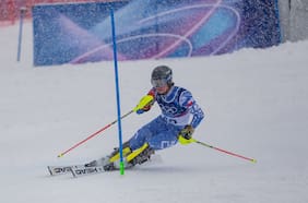 Tomás Holscher finaliza como el mejor sudamericano del Slalom en los Juegos Olímpicos de Invierno