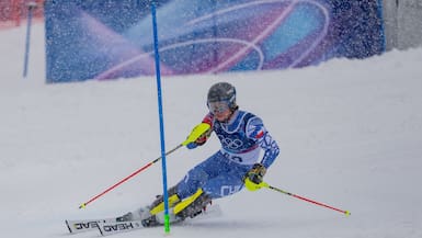 Tomás Holscher finaliza como el mejor sudamericano del Slalom en los Juegos Olímpicos de Invierno