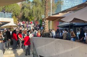 Amago de incendio obligó a evacuar el Kidzania en Las Condes