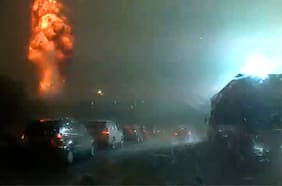 No era un misil, era un rayo: captan una enorme explosión en Estados Unidos