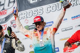 Ruy Barbosa vuelve a los podios y trepa en el ranking del GNCC de Estados Unidos