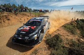 El finlandés Rovanpera le ganó a la niebla y se pone líder del Rally Chile Biobío